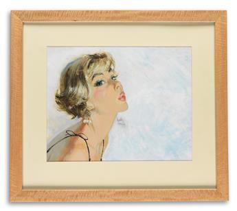 HEDLEY RAINNIE. Girl blowing a kiss.